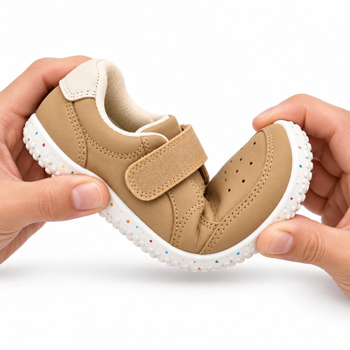 Active Kids — Perforated PU — Brown