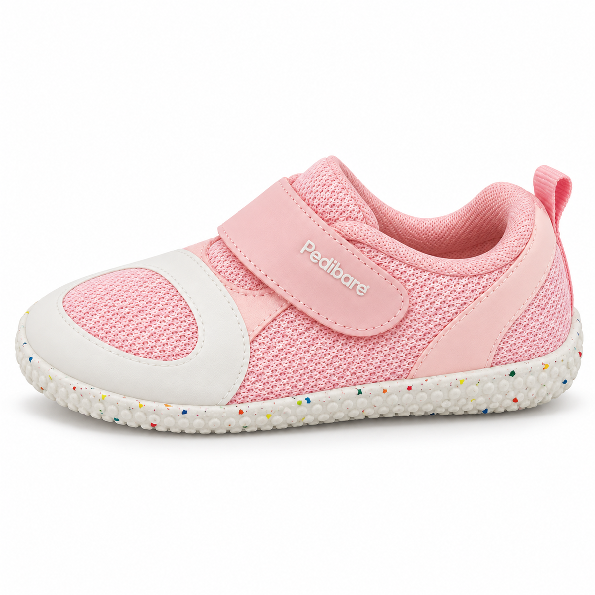 Illustrated side view of Little Explorers Mesh in Pink