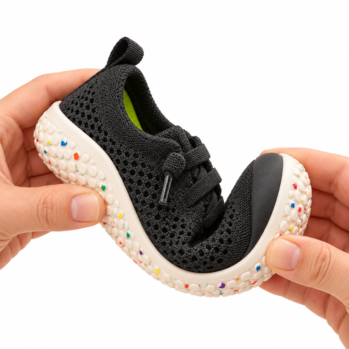 First Walkers — Knit — Black