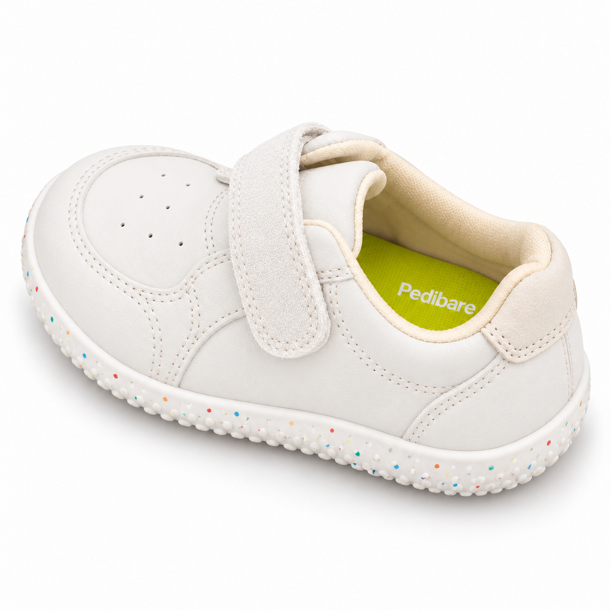 Active Kids — Perforated PU — White
